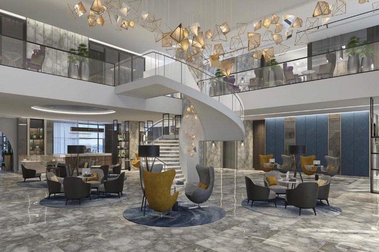 Crowne Plaza - West Cairo Arkan By Ihg 6th of October City Exterior foto The hotel's lobby